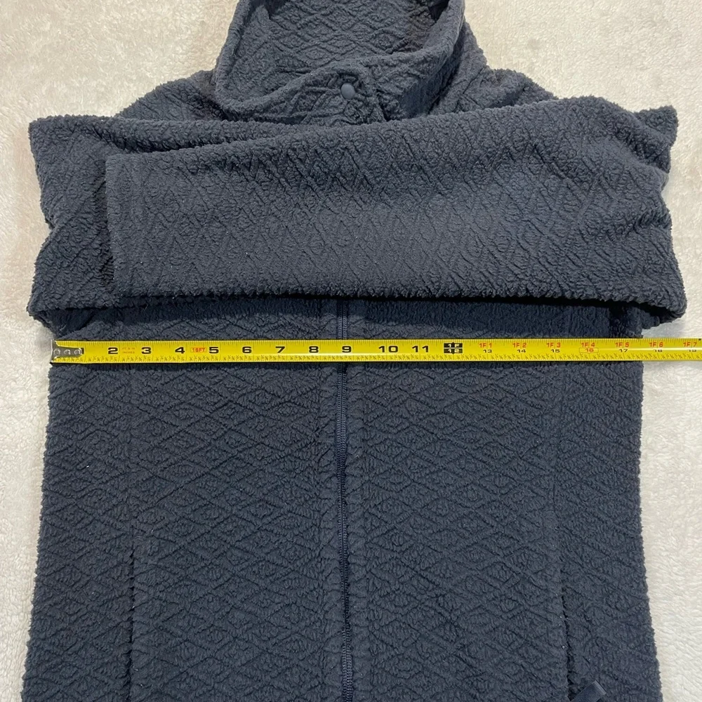 Patagonia Diamond Capra Fleece Jacket - Smolder Blue/Grey - Womens XS